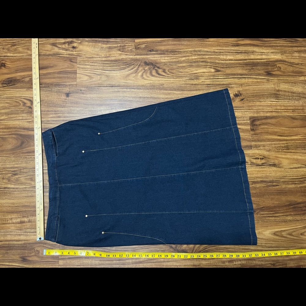 New Creation skirt. Size 14. Color: Blue